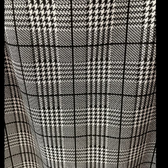 Summer Mini Dress Spaghetti Strap Plaid Size Medium Size 10 - Picture 4 of 4